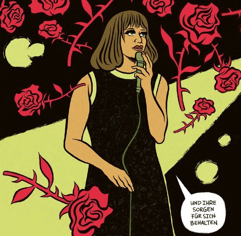 Hildegard Knef als Comic: Diva in bunt: Die vielen Leben der Hildegard Knef