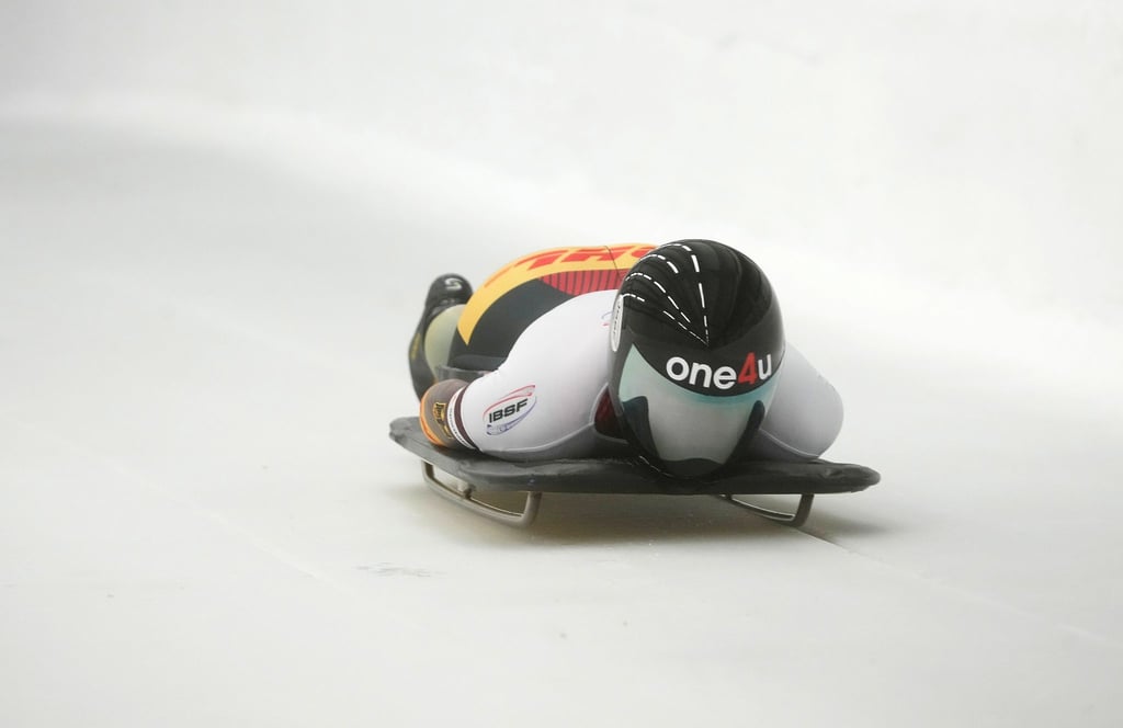 Hannah Neise aus Deutschland in Aktion während des ersten Durchgangs. Für das Podium reichte es nicht.