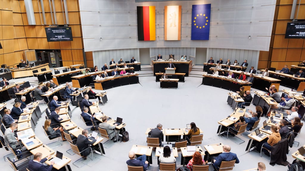 Das Berliner Landesparlament tagt zum letzten Mal in diesem Jahr. (Archivbild)