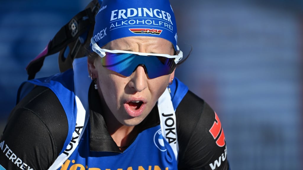 Franziska Preuß legt nach ihrer Zwangspause ein solides Comeback hin. (Archivbild)