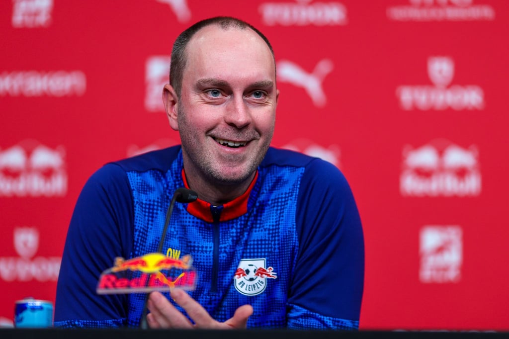 Cheftrainer Ole Werner (RB Leipzig) erwartet Baku und Romulo zum Topspiel gegen Leverkusen zurück. (Archivbild)