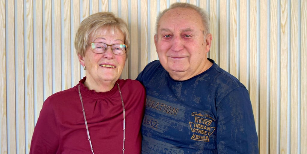 Annemarie und Artur Krüger haben am Mittwoch ihren 65. Hochzeitstag gefeiert.