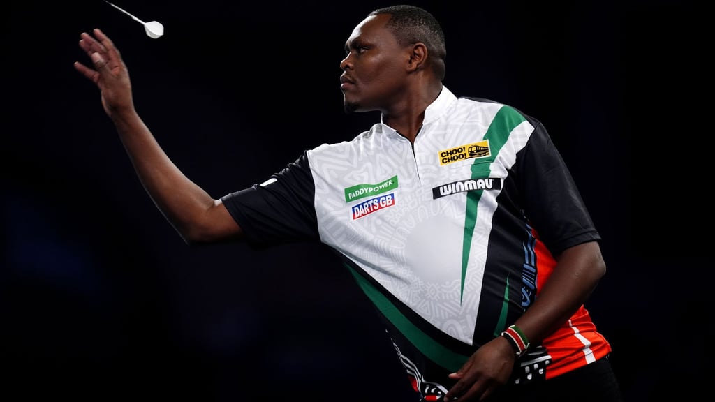 Spielte erstmals bei der WM: David Munyua.