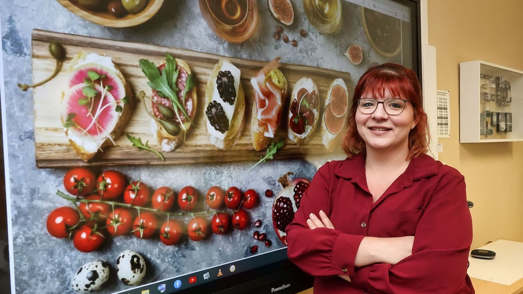 Susanne Klausing unterrichtet in Sangerhausen nicht nur italienisch, sondern gestaltet auch Sprach-Koch-Kurse.