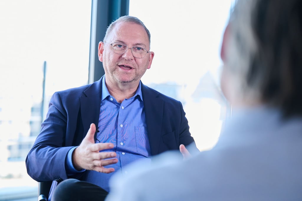 Verdi-Chef Frank Werneke: „Es ist da eine sehr kämpferische Stimmung.“