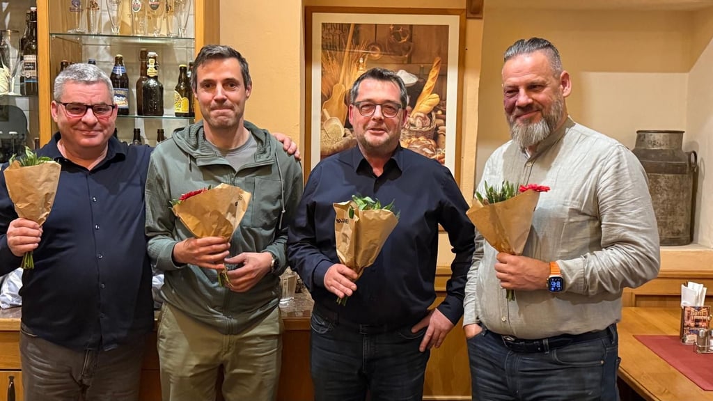Der neue Vorstand der SHK-Innung ist gewählt: Andreas Seliger, Thomas Siegel, Ingolf Dallach und Detlef Wünsch (v.l.n.r.).