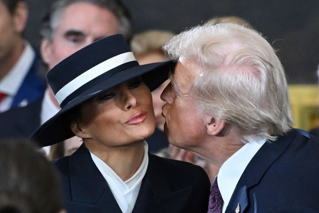 Melania Trump mit ihrem Hut, der auch im Trailer zu ihrer Doku zu sehen ist. (Archivbild)