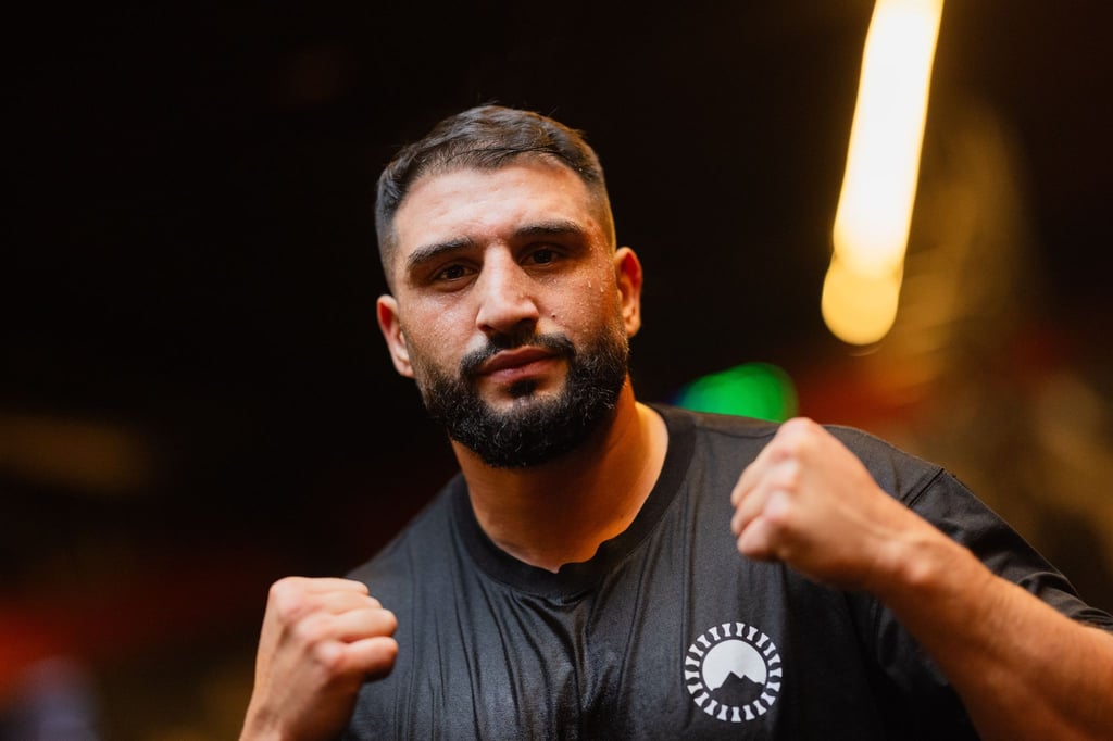 Der deutsche Schwergewichtsboxer Agit Kabayel.