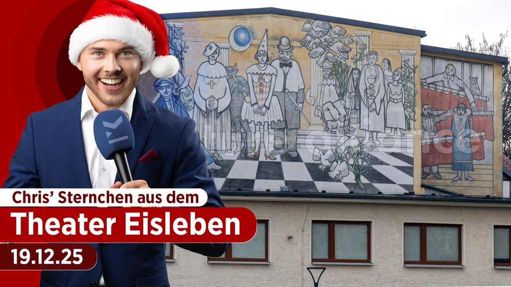 LIVEZEIT mit Chris: Blick hinter die Bühne: So entsteht Theater in Eisleben – live am 19.12.
