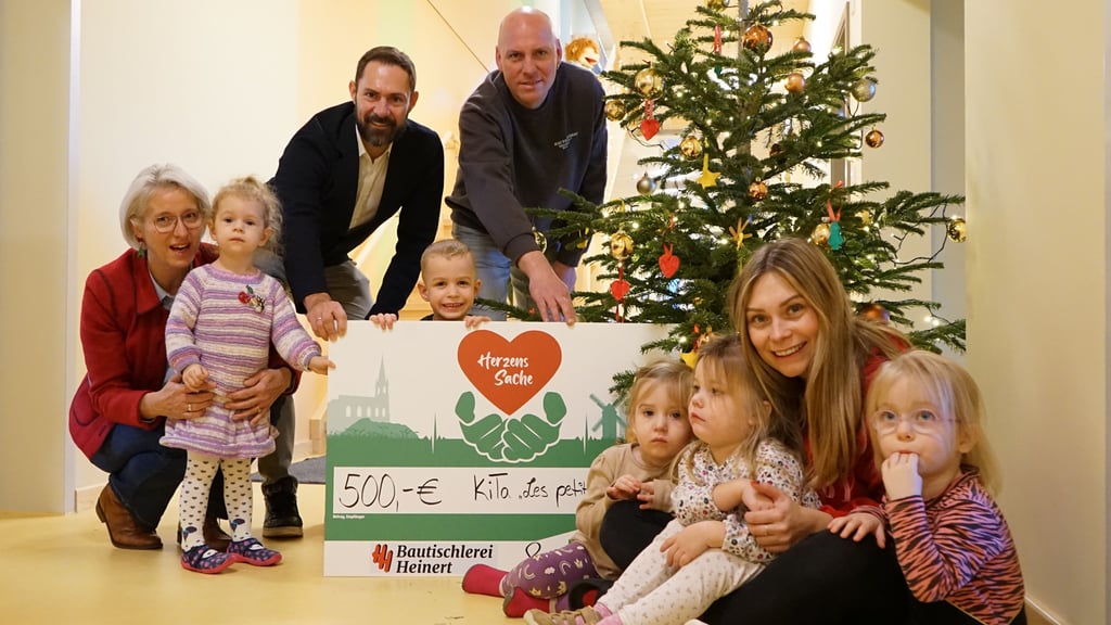 Die AWG Wolmirstedt unterstützt die Barleber Kita "Les petits amies".