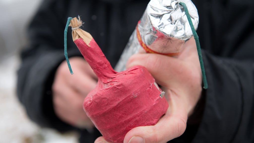 Illegale Böller können gefährlich werden.