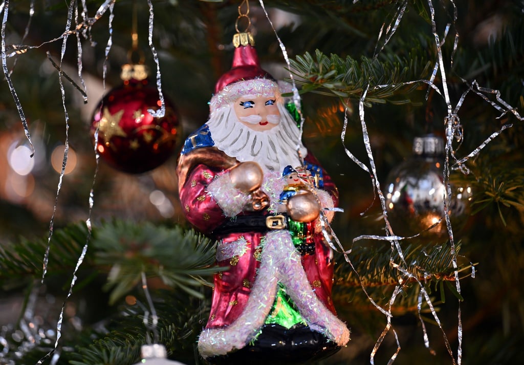 Lametta gehörte auf den Weihnachtsbaum.