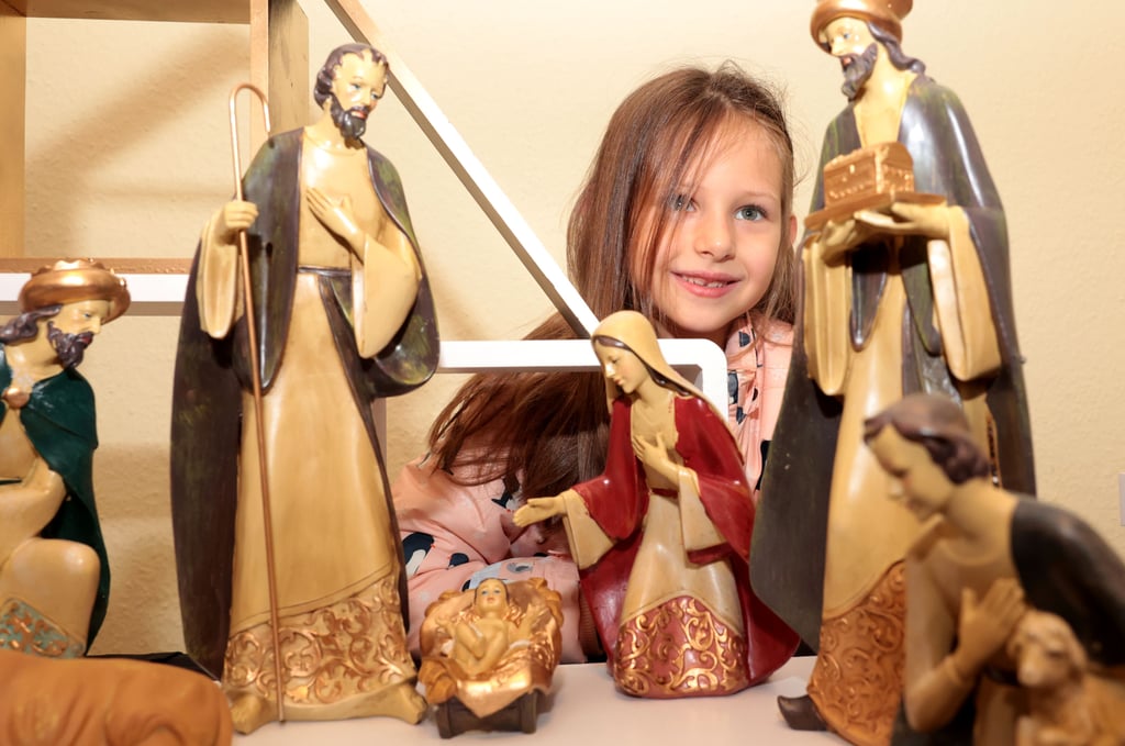 Mit „Magie der Weihnacht“ ist die Krippenfigurenausstellung in Magdeburg überschrieben. 