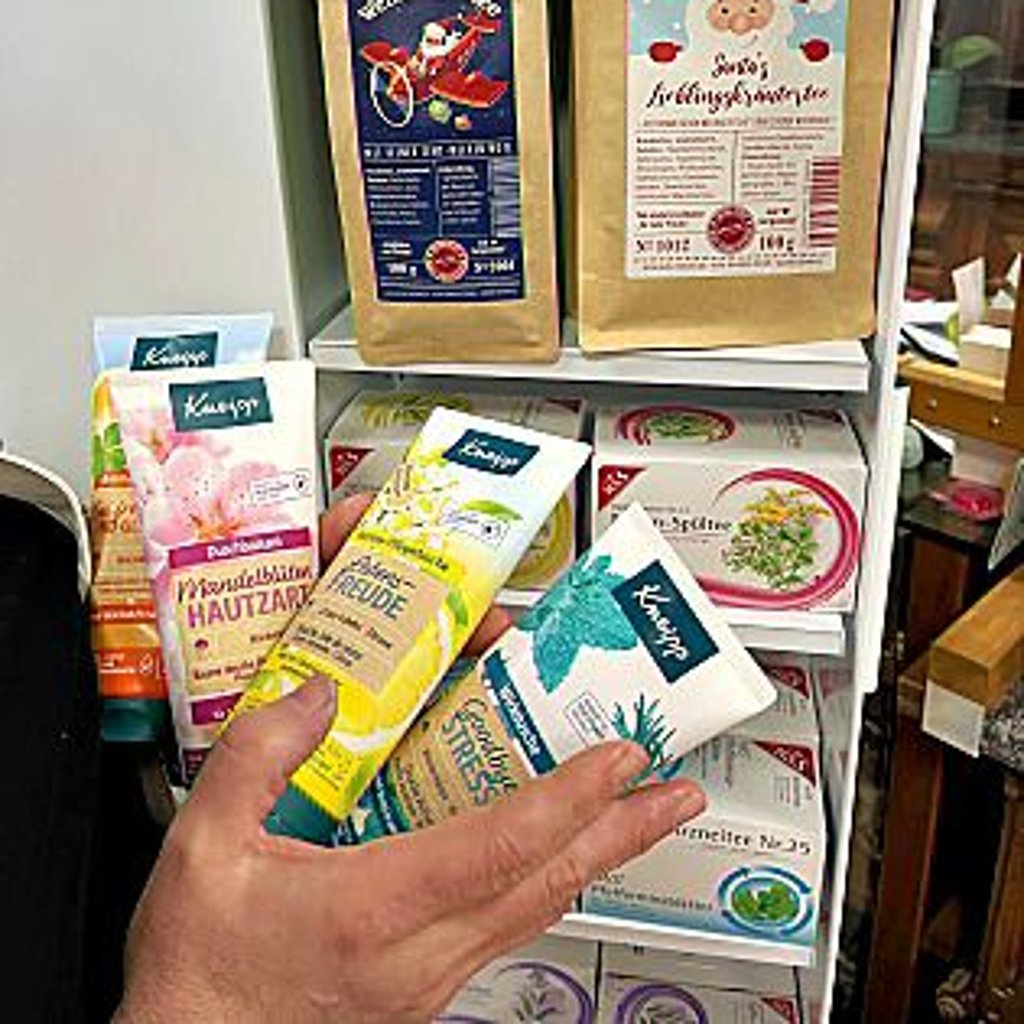 Feine Duscbbädergibt es in der Mohren-Apotheke als fünf-Euro-Geschenk. 