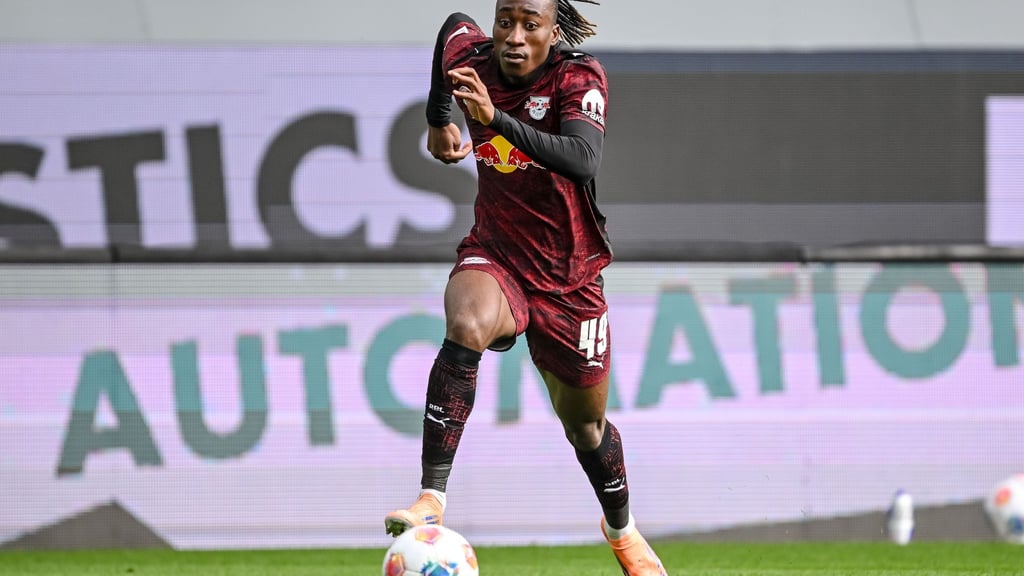 Leipzigs Enteckung Yan Diomande ist beim Afrika Cup dabei. (Archivbild)