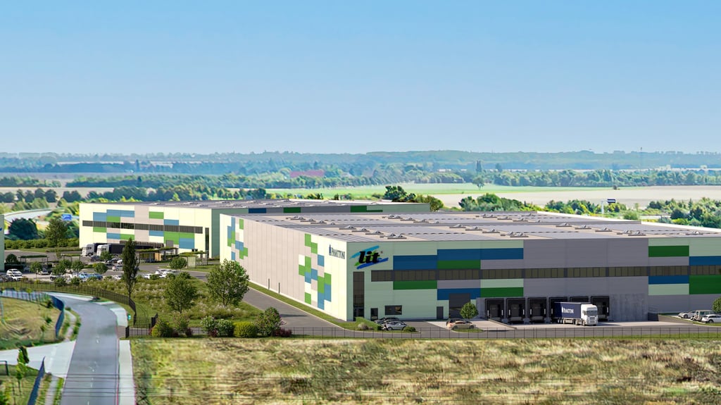 In Kabelsketal soll im kommenden Jahr die Errichtung eines neuen Logistikzentrums abgeschlossen werden.