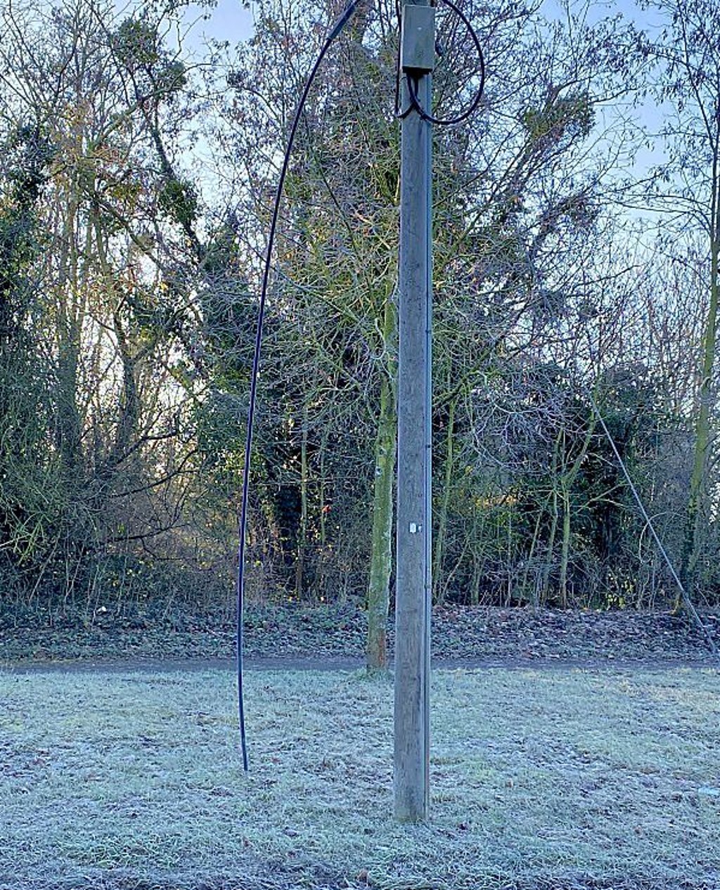 In der Hohendorfer Straße wurde ein Kupferkabel durchgetrennt. 