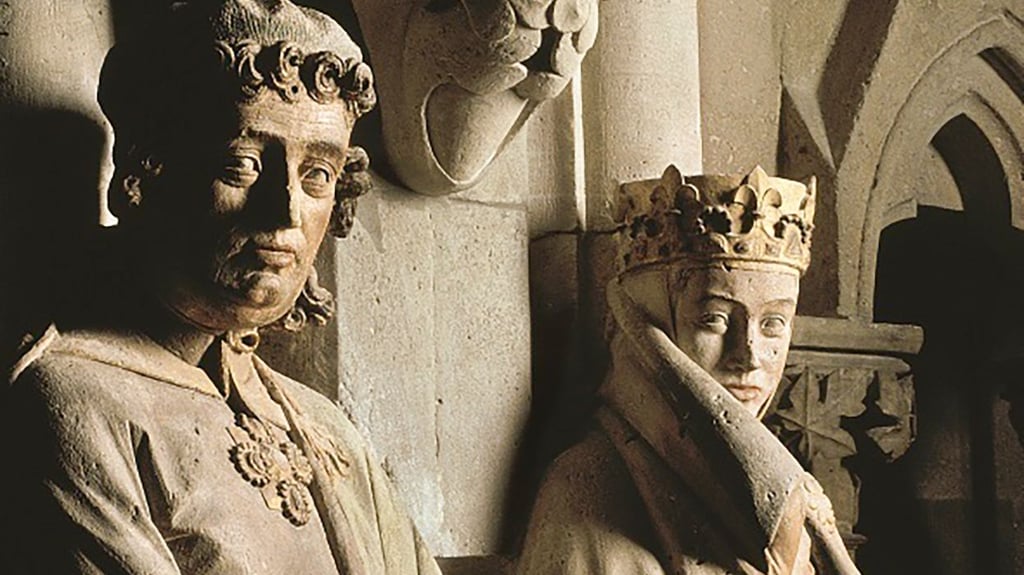 Mit den Stifterfiguren durchs Jahr: Ekkehard und Uta (Ausschnitt)