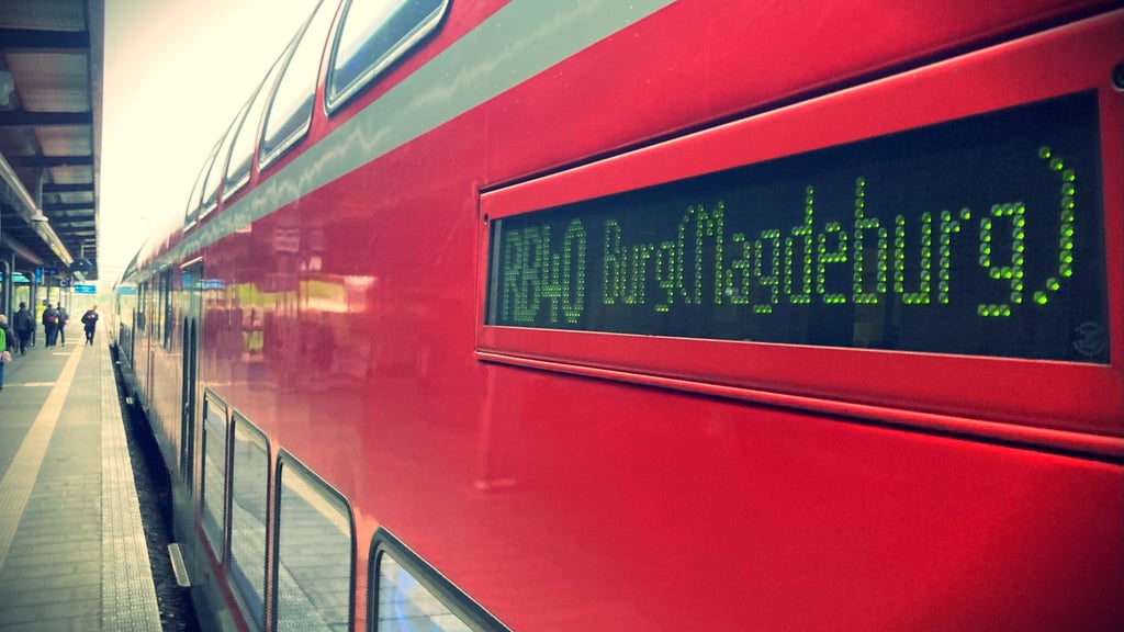 Die Regionalbahn 40 von Magdeburg nach Burg kann derzeit nicht durchfahren.