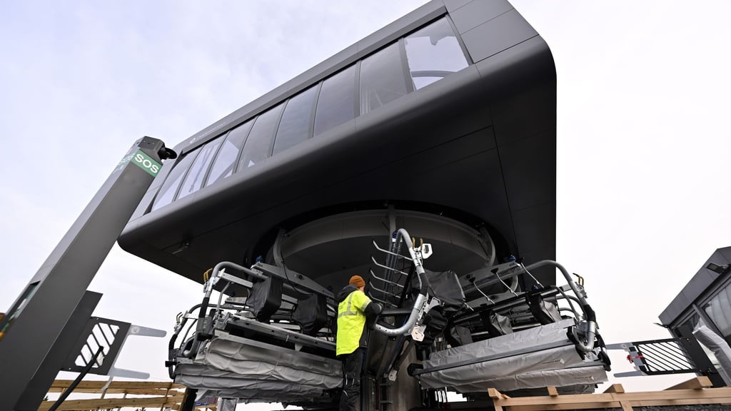 Die neue Sesselbahn ersetzt die bisherigen Zweiergondeln. (Archivbild)