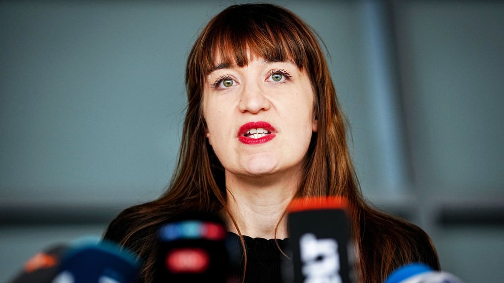 Linken-Fraktionschefin Heidi Reichinnek forderte notfalls staatlichen Einstieg in die Dow-Anlagen. 