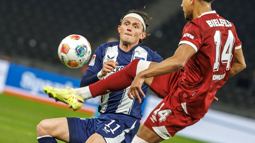 Herthas Kapitän Fabian Reese lässt in dieser Saison einige Chancen ungenutzt.