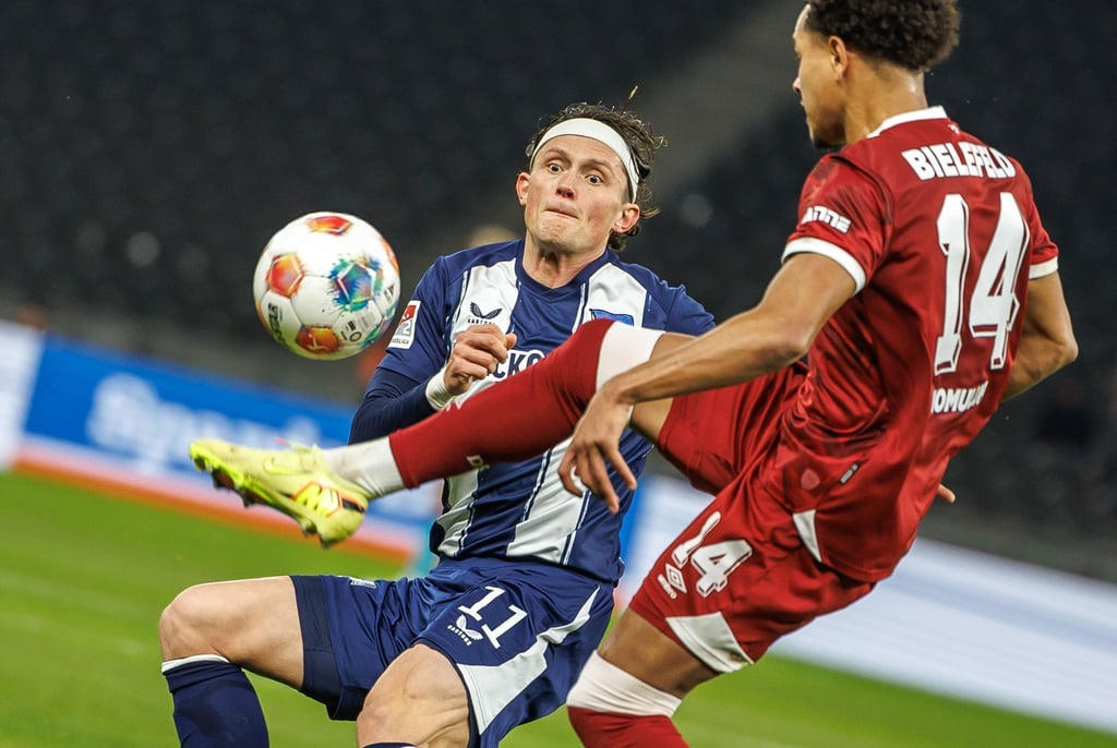 Herthas Kapitän Fabian Reese lässt in dieser Saison einige Chancen ungenutzt.