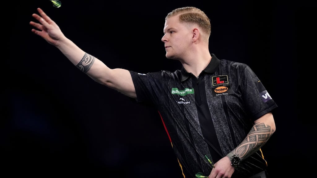 Mike De Decker kritisierte das Publikum im Alexandra Palace