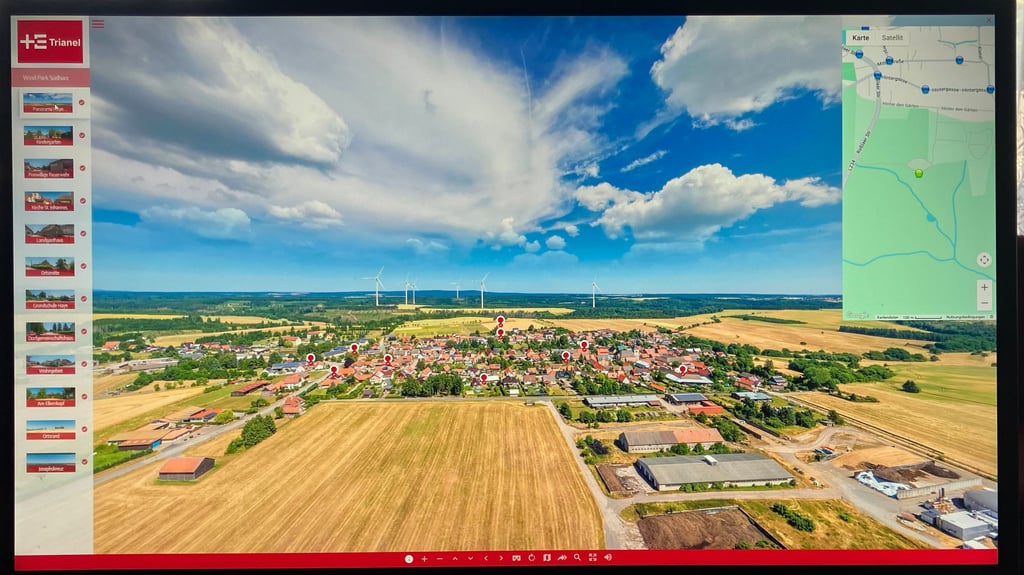 Im Sommer wurde durch potenzielle Investoren gezeigt, wo nördlich von Hayn sechs Windräder gebaut werden könnten. 