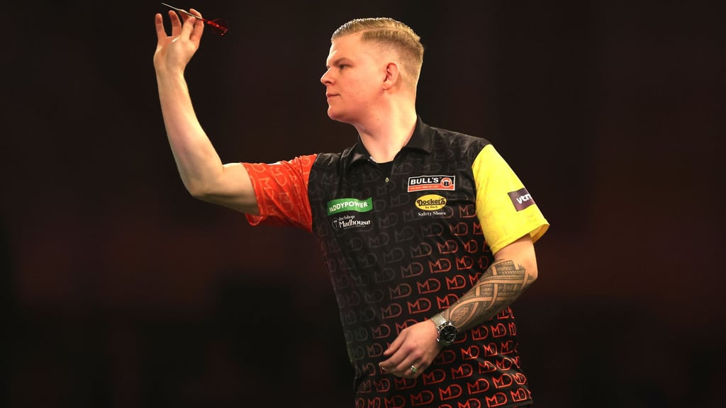 Mike De Decker kritisierte das Publikum im Alexandra Palace