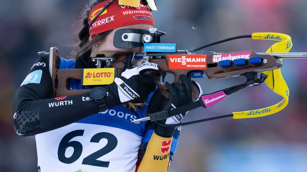 Vanessa Voigt ist eine von Thüringens Wintersport-Spitzenathleten. (Archivbild)