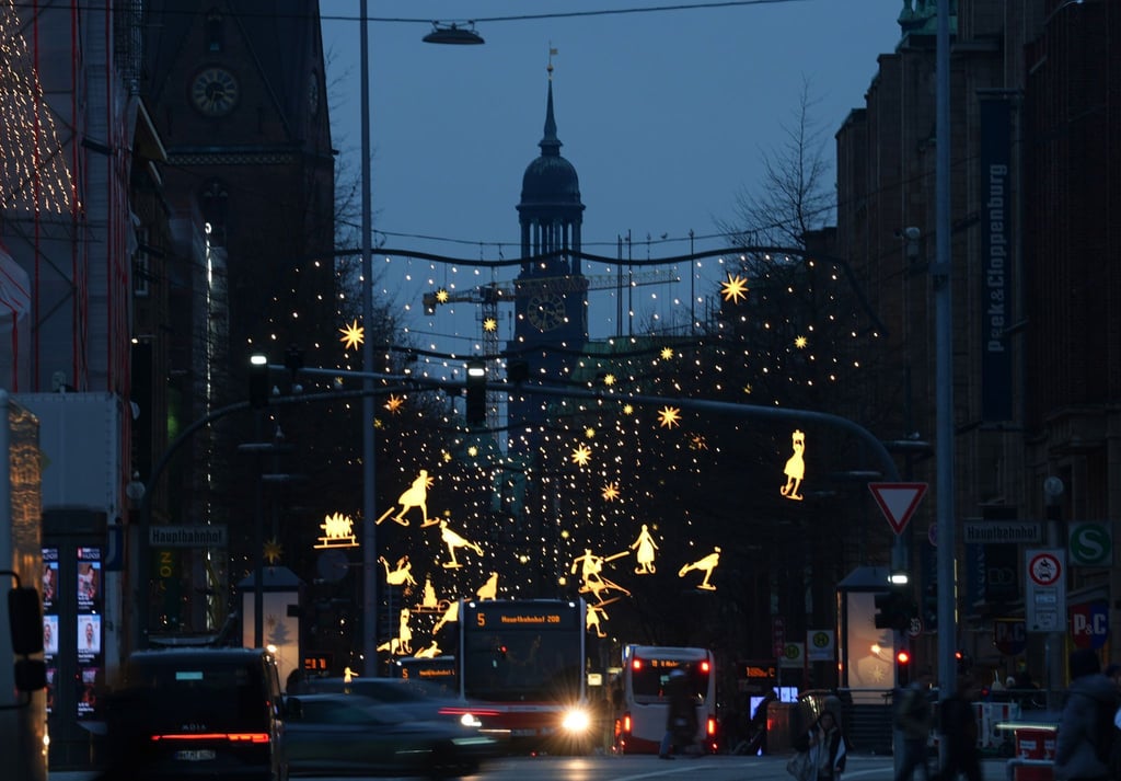 In Hamburg dominieren am Wochenende viele Wolken.