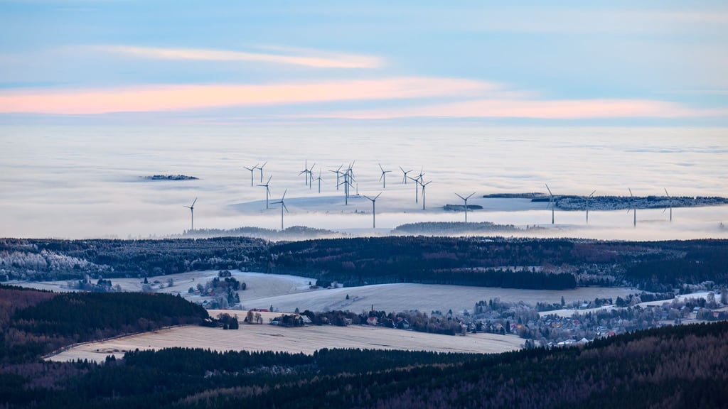 Zu Weihnachten wird es in Sachsen frostig.