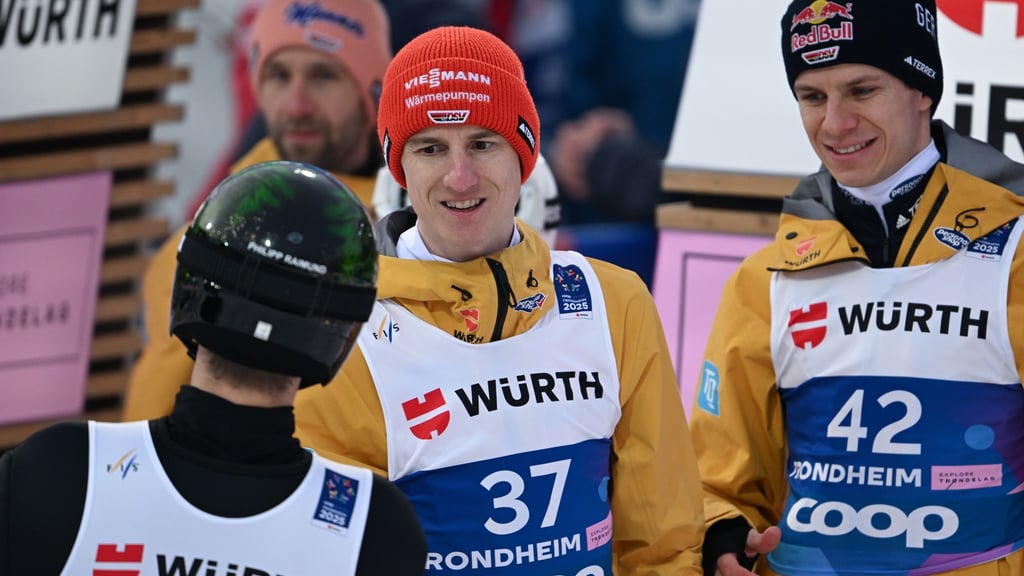 Geiger und Wellinger haben in diesem Jahr Formprobleme. (Archivbild)