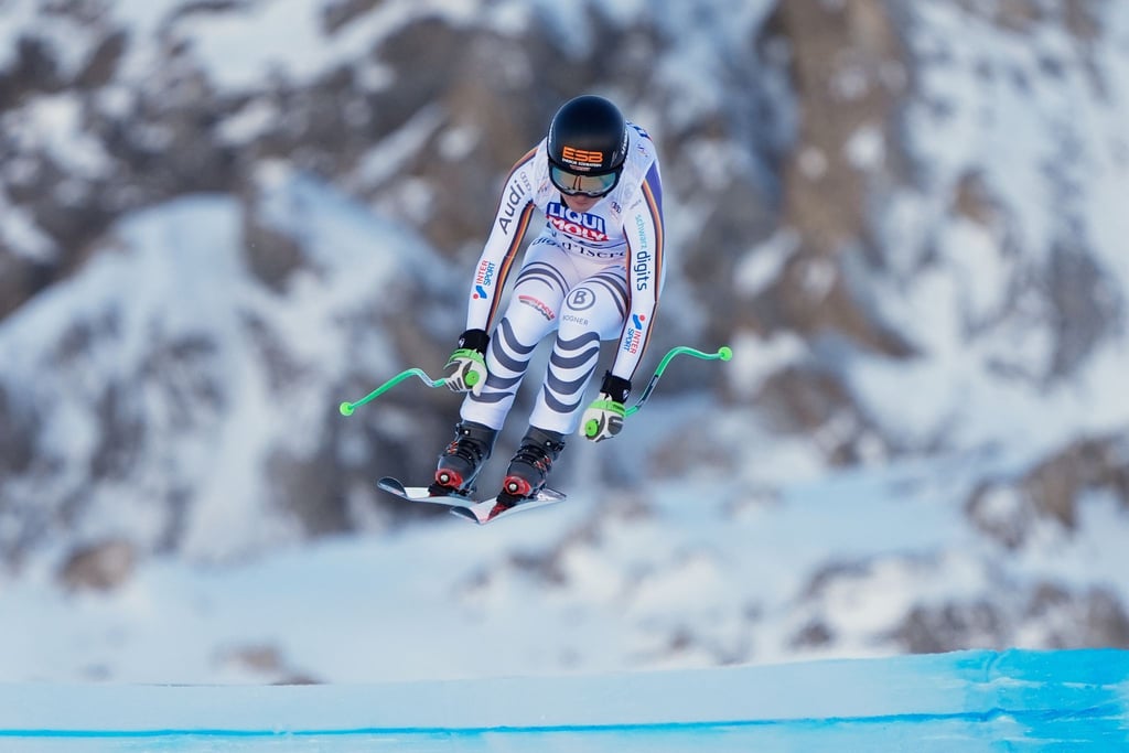 Kira Weidle-Winkelmann gelingt in Val d'Isère ein starkes Rennen.