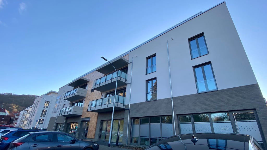 22 der 38 Wohnungen im Lutherkarree in Hasserode hat die Gebäude- und Wohnungsbaugesellschaft Wernigerode vermietet, dazu zwei der drei angebotenen Gewerbeeinheiten.