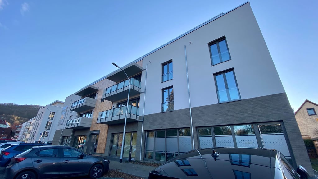 22 der 38 Wohnungen im Lutherkarree in Hasserode hat die Gebäude- und Wohnungsbaugesellschaft Wernigerode vermietet, dazu zwei der drei angebotenen Gewerbeeinheiten.