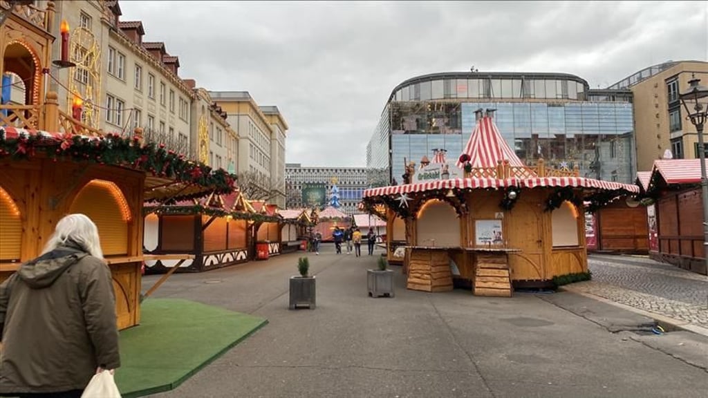 Der Magdeburger Weihnachtsmarkt hat am Samstag geschlossen.