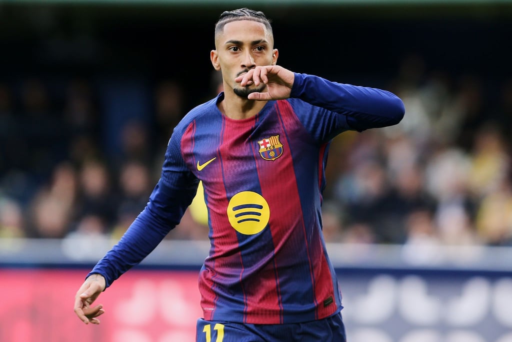 Raphinha brachte den FC Barcelona per Foulelfmeter früh in Führung.