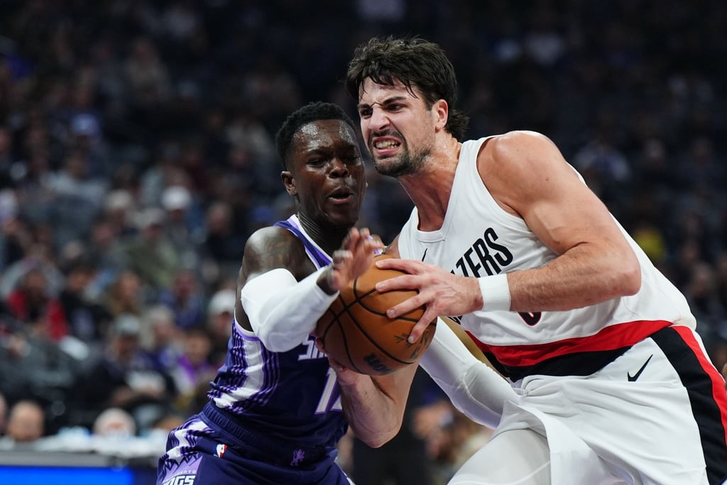 Dennis Schröder (links) konnte trotz seiner 21 Punkte die Niederlage der Sacramento Kings gegen die Portland Trail Blazers nicht verhindern.