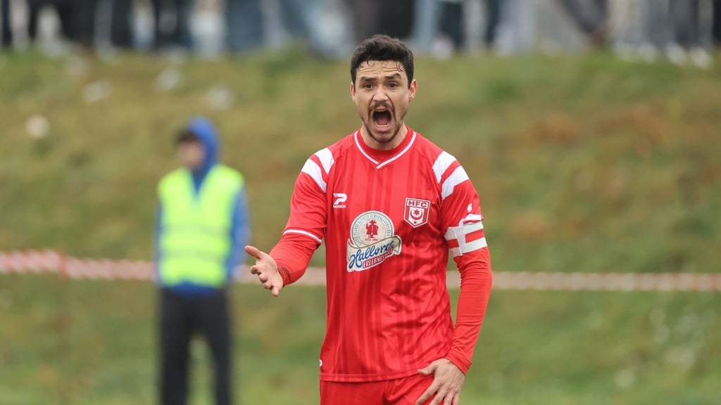 Niklas Landgraf ist mit seinen Leistungen selbst nicht zufrieden. 