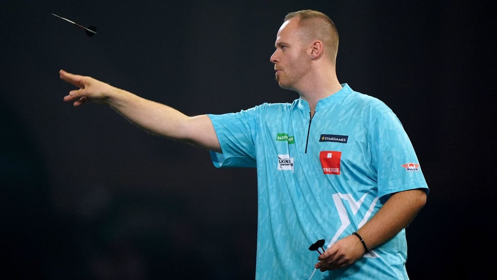 Chancenlos gegen Luke Woodhouse: Max Hopp.