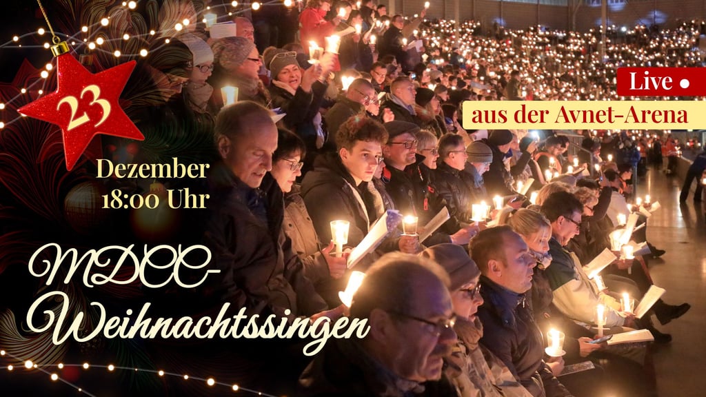 Das Weihnachtssingen in der Avnet-Arena ist zurück und auch via Livestream verfügbar.