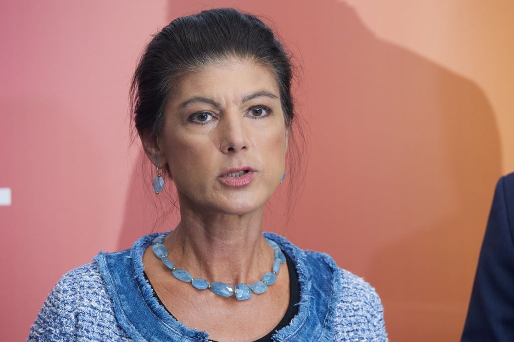 BSW-Gründerin Sahra Wagenknecht hofft nach eigenen Worten auf eine Lösung der Probleme in Brandenburg. (Archivbild)