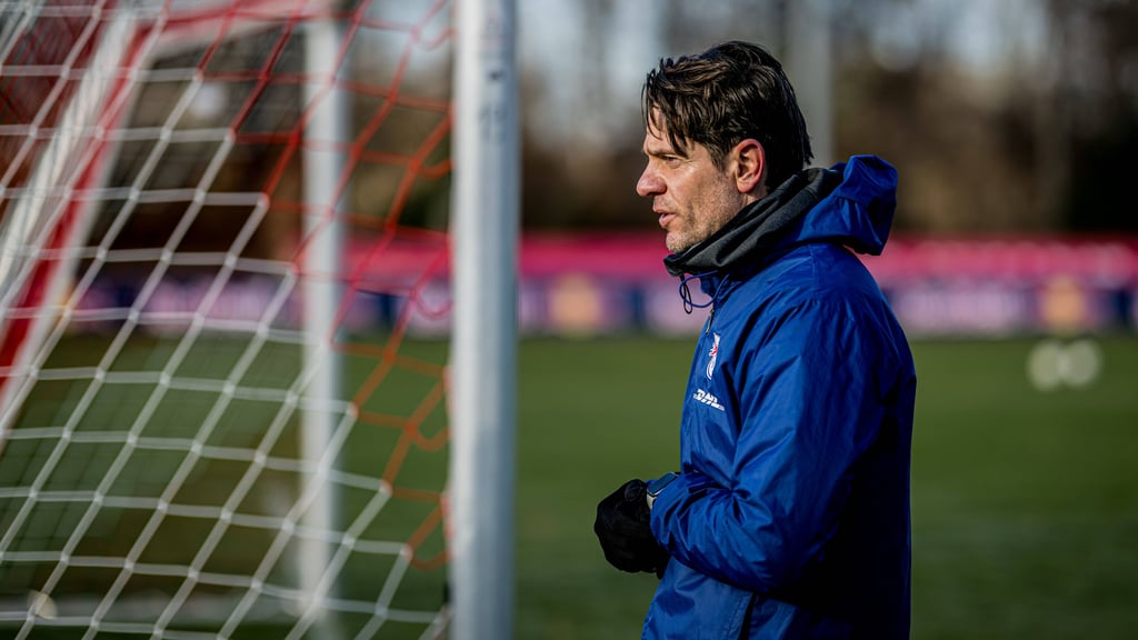 Michael Gurski arbeitet mit den Frauen von RB Leipzig.