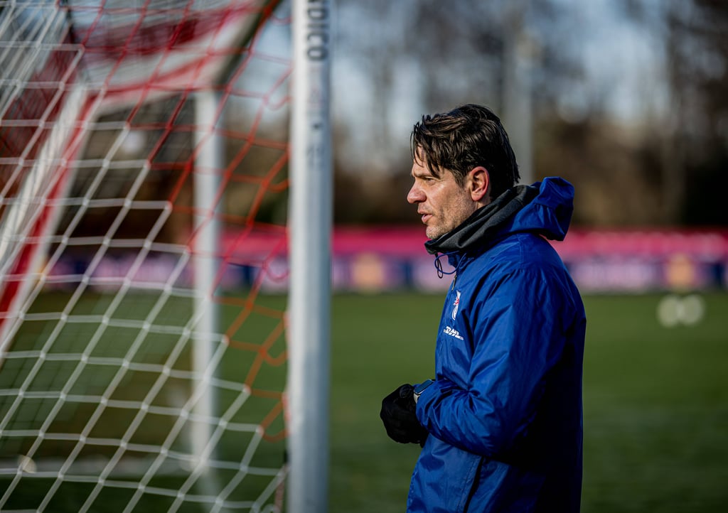 Michael Gurski arbeitet mit den Frauen von RB Leipzig.