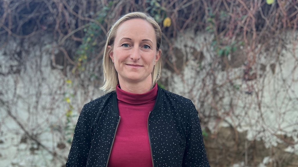 Maika Trübe stellt sich als Kandidatin für die Bürgermeisterwahl in der Gemeinde Huy.