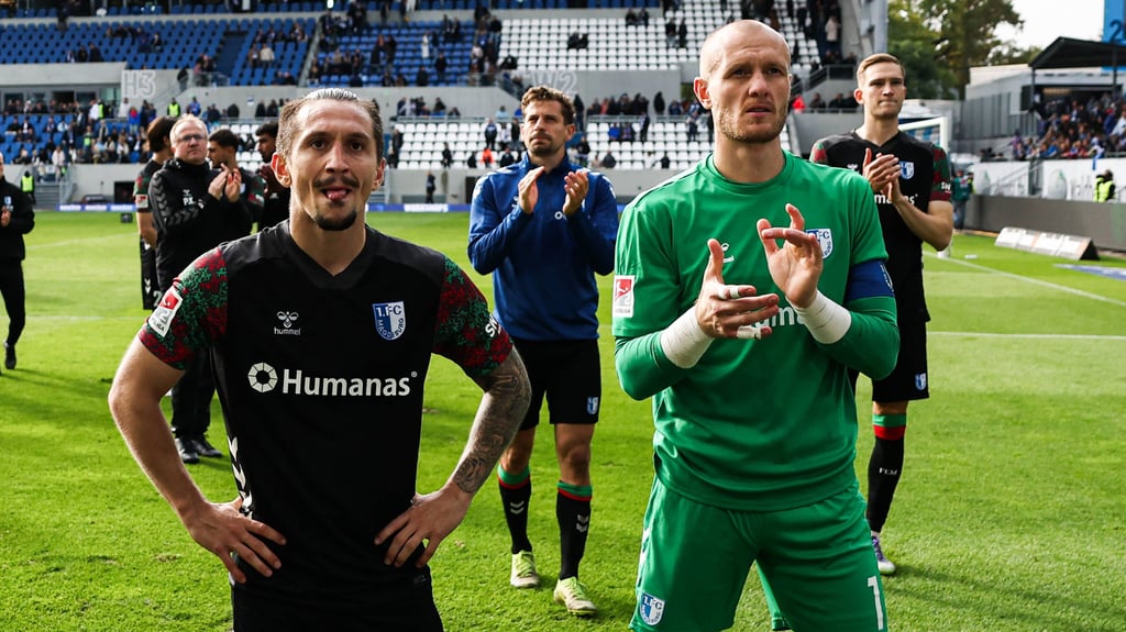 Verzweifelten, verspürten Erleichterung, haderten, feierten und sind optimistisch: Baris Atik (l.) und Dominik Reimann.