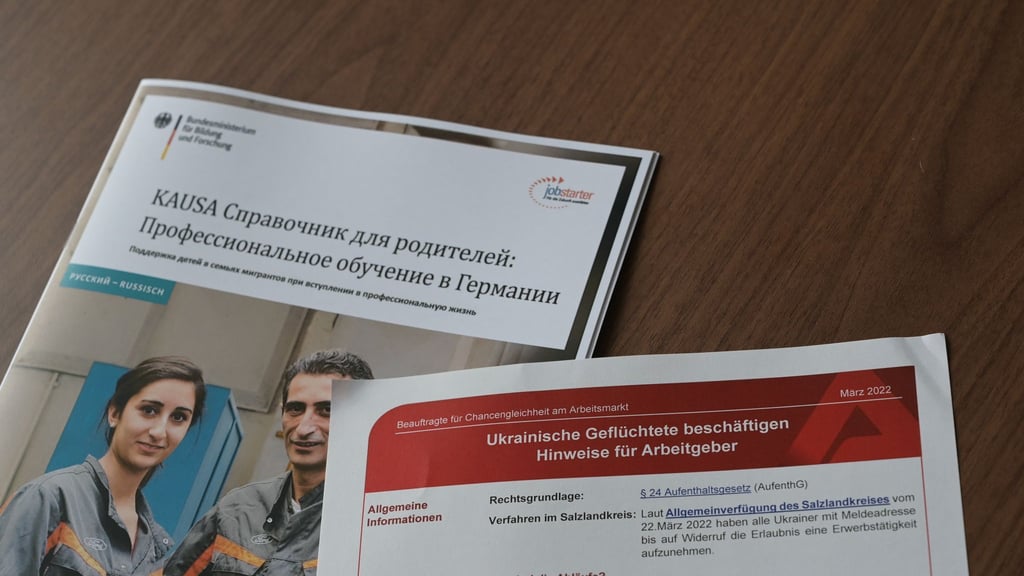 Rund 14.600 Ukrainerinnen und Ukrainer haben inzwischen in Sachsen eine Arbeit gefunden. (Symbolbild)