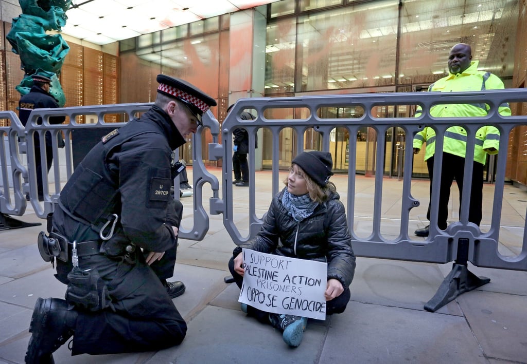 Greta Thunberg wurde in London festgenommen.